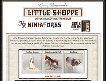 Tablet Screenshot of little-shoppe.com